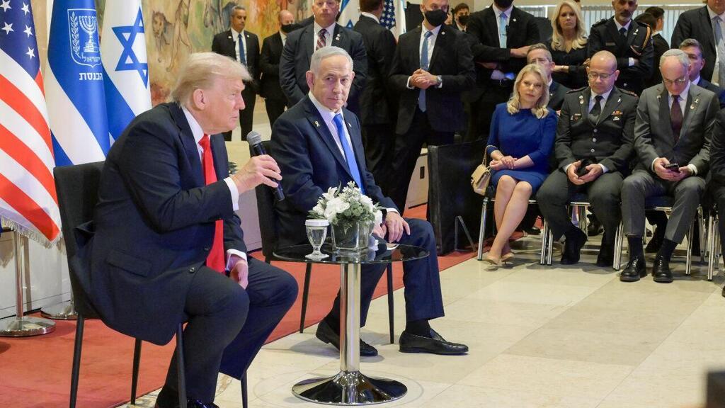 ראש הממשלה בנימין נתניהו ונשיא ארה״ב דונלד טראמפ נפגשו בכנסת עם משפחות חטופים-חללים, חטופים שבים, פצועי צה״ל, נפגעי פעולות טרור מה-7 באוקטובר ומשפחות שכולות