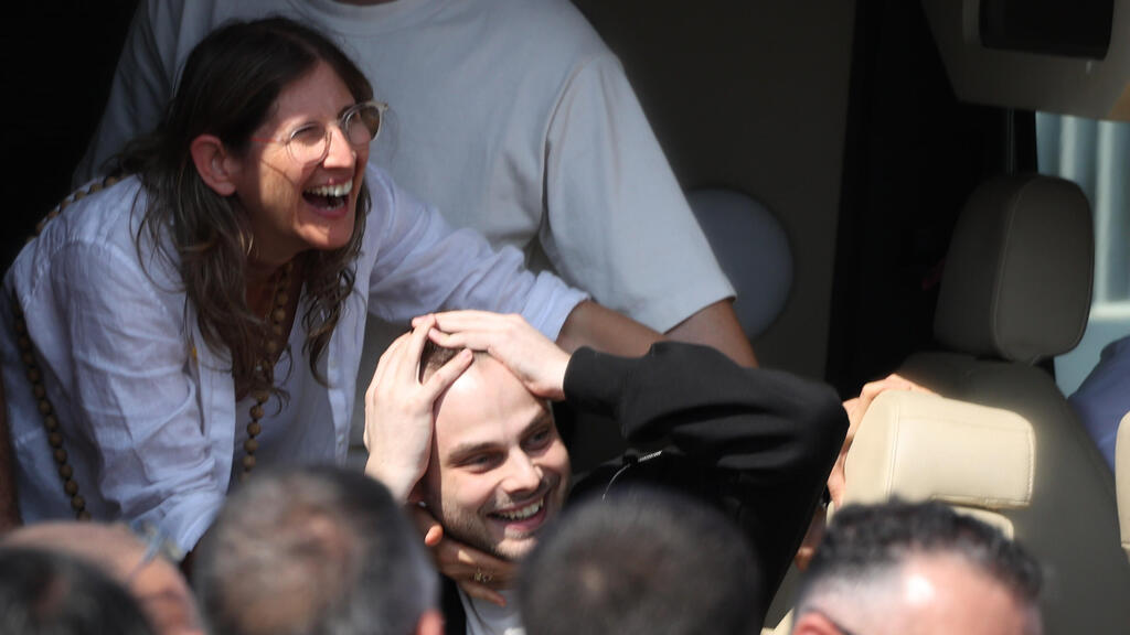 קבלת פנים לאלון אהל בבית חולים בילינסון