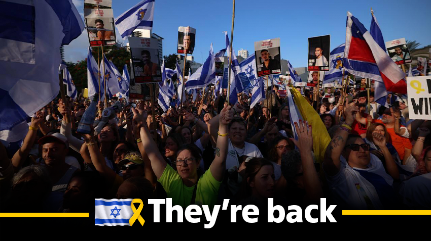 כיכר החטופים תל אביב