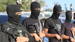 מחבלי חמאס בעזה