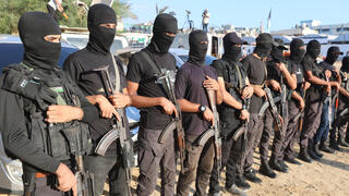 מחבלי חמאס בעזה