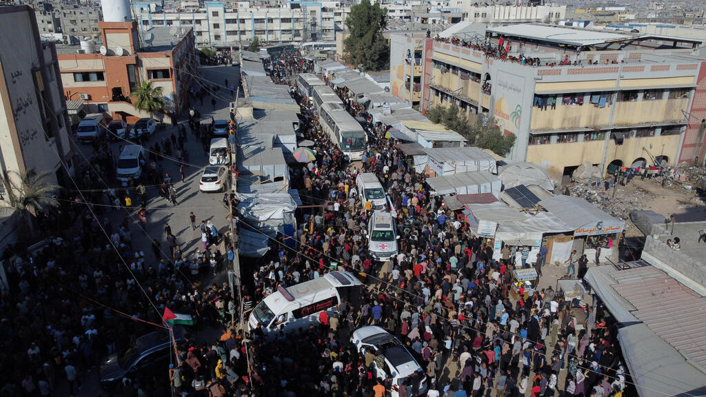 חגיגות קבלת הפנים בחאן יונס, עזה