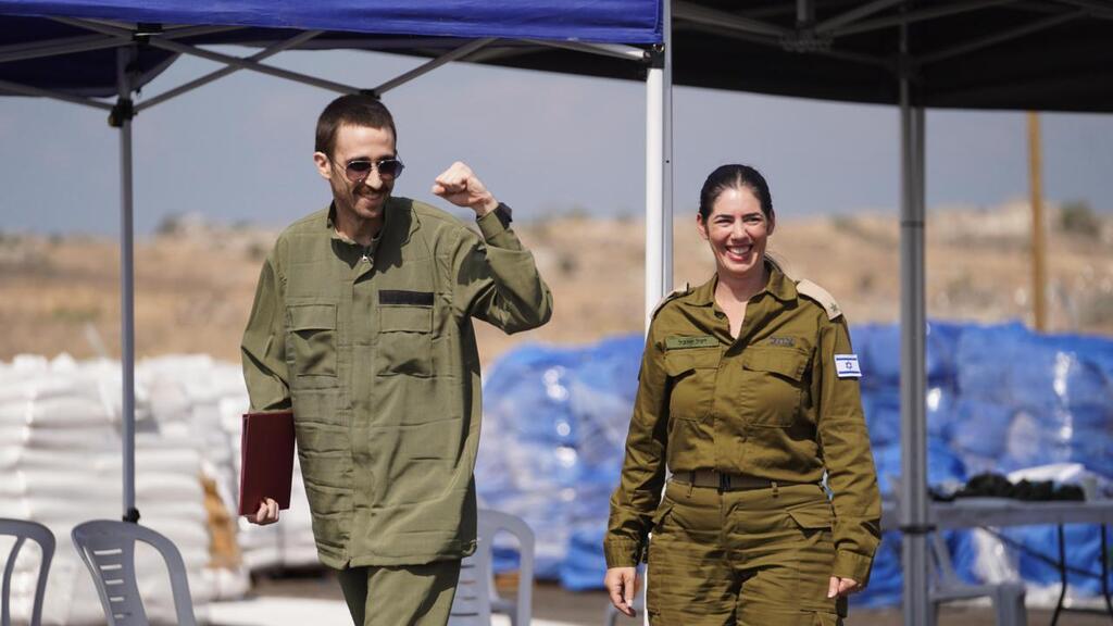  אבינתן אור ב רגע החבירה לנציגי צה"ל