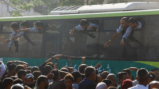 חגיגות קבלת הפנים בחאן יונס, עזה
