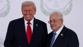 נשיא ארה"ב עם יו"ר הרשות הפלסטינית אבו מאזן פסגה שארם א-שייח מצרים