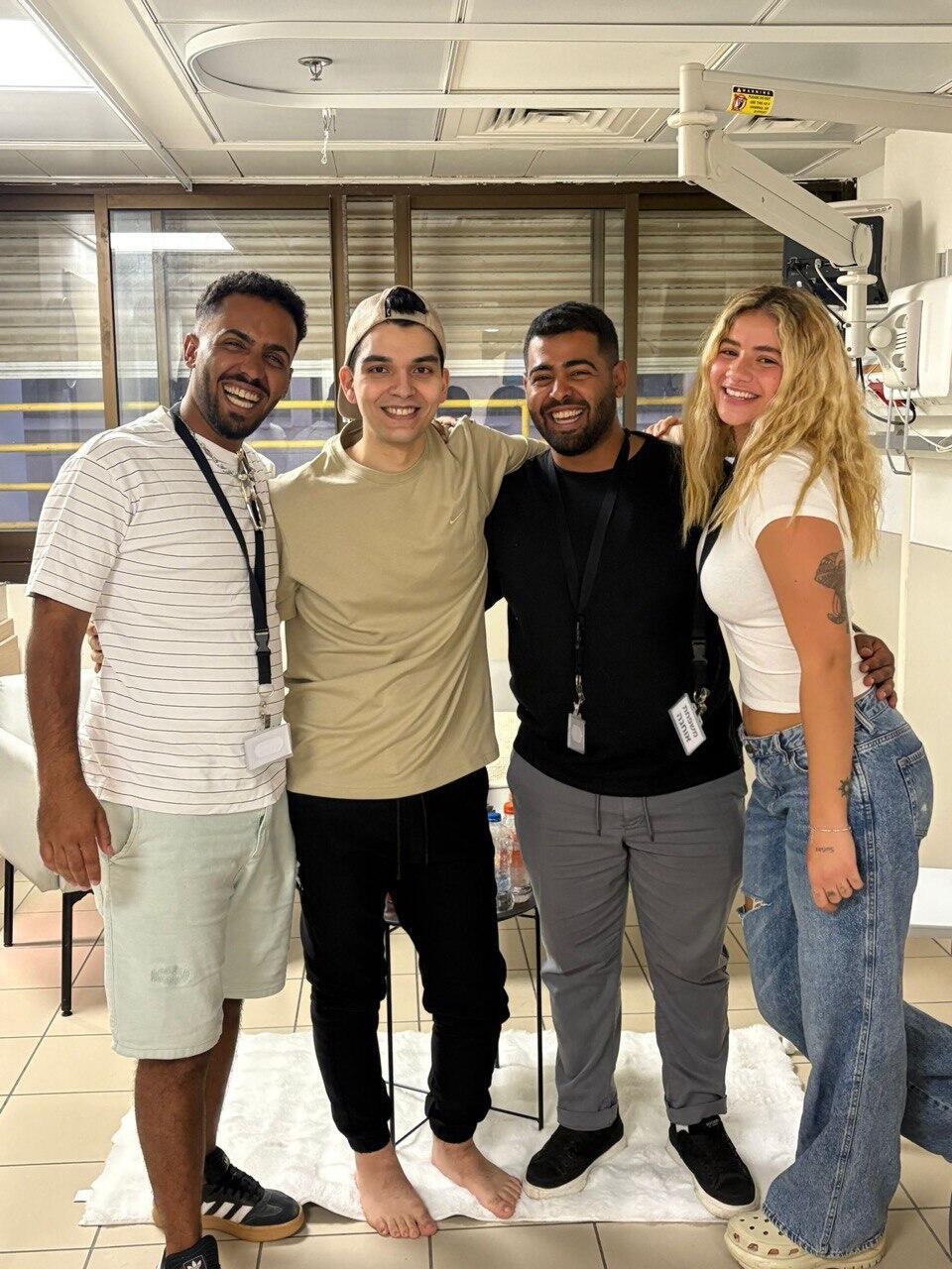 נטע אביר לב, דניאל שרעבי, יוסף חיים אוחנה ונריה שרעבי