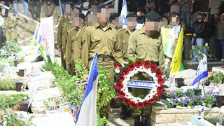 הלווייתו של דניאל פרץ ז"ל