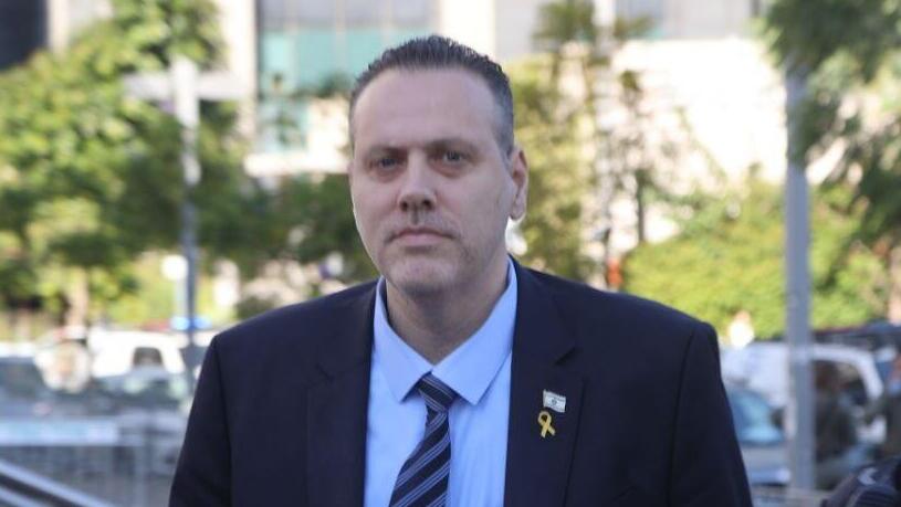 Министр культуры и спорта Мики Зоар (Фото: Моти Кимхи) השר מיקי זוהר הגיע לתמוך בנתניהו