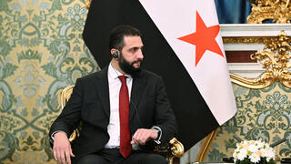 נשיא רוסיה ולדימיר פוטין נשיא סוריה אחמד א-שרע