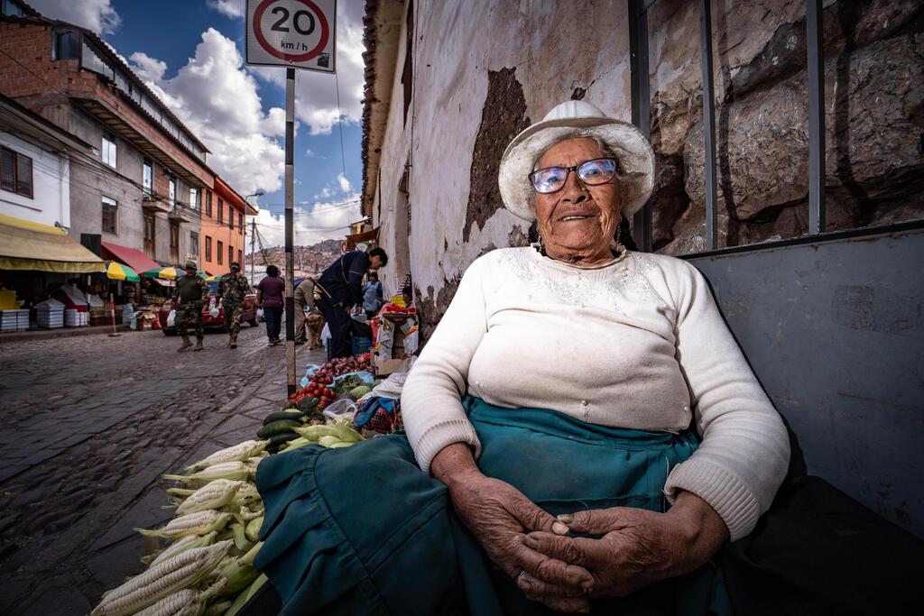 Photo: Limor Zadok קוסקו, בשוק המקומי