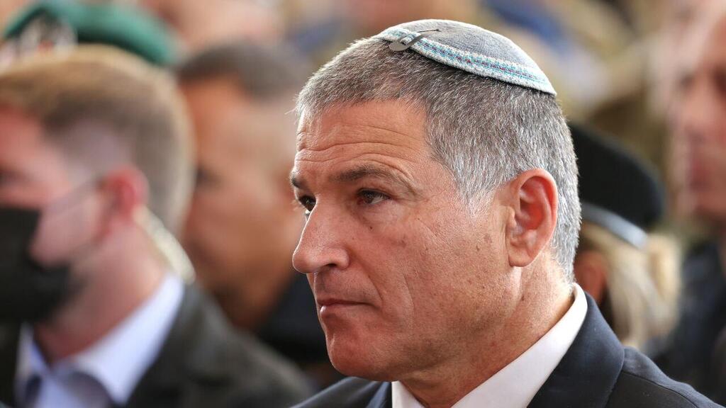 Давид Зини (Фото: Алекс Коломойский) טקס לזכר חללי מלחמת חרבות ברזל בהר הרצל