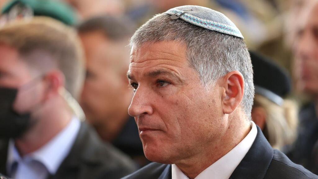 Давид Зини (Фото: Алекс Коломойский ) טקס לזכר חללי מלחמת חרבות ברזל בהר הרצל