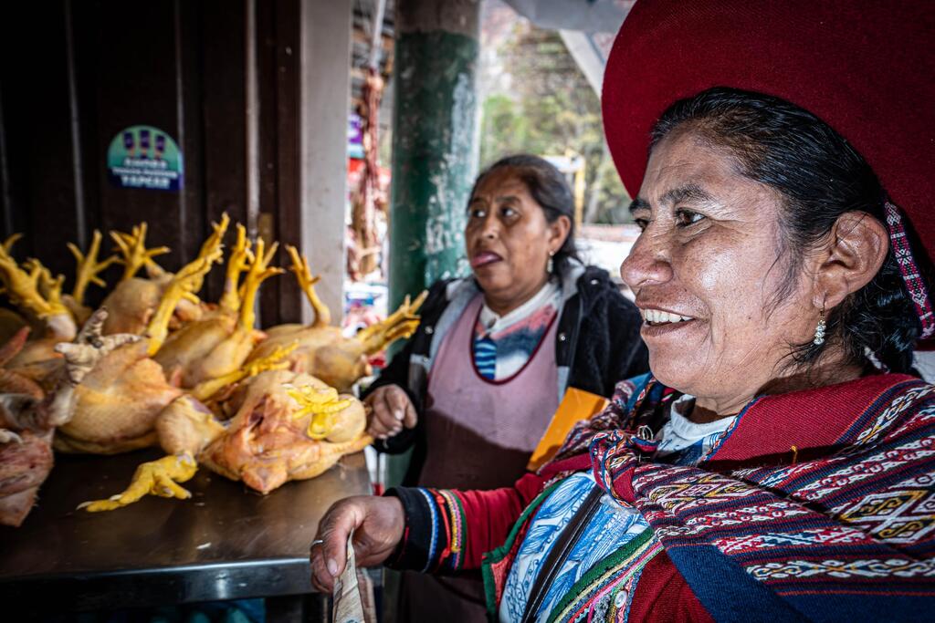 Cusco market (Photo: Limor Zadok) Cusco market
