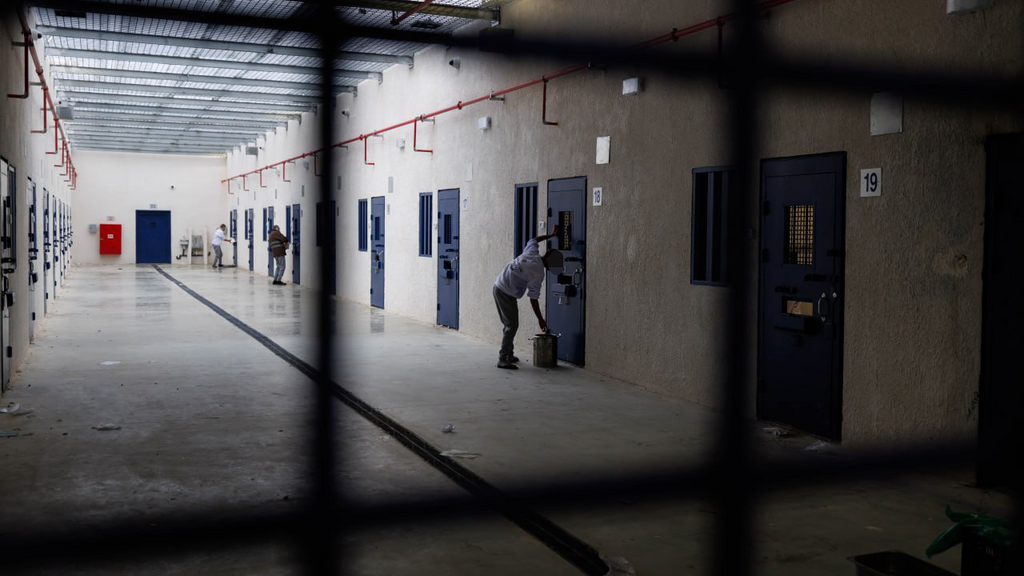 Ketziot Prison (Photo: Ziv Koren) *לשימוש הכתבה בלבד* שחרור האסירים הפלסטינים בכלא קציעות