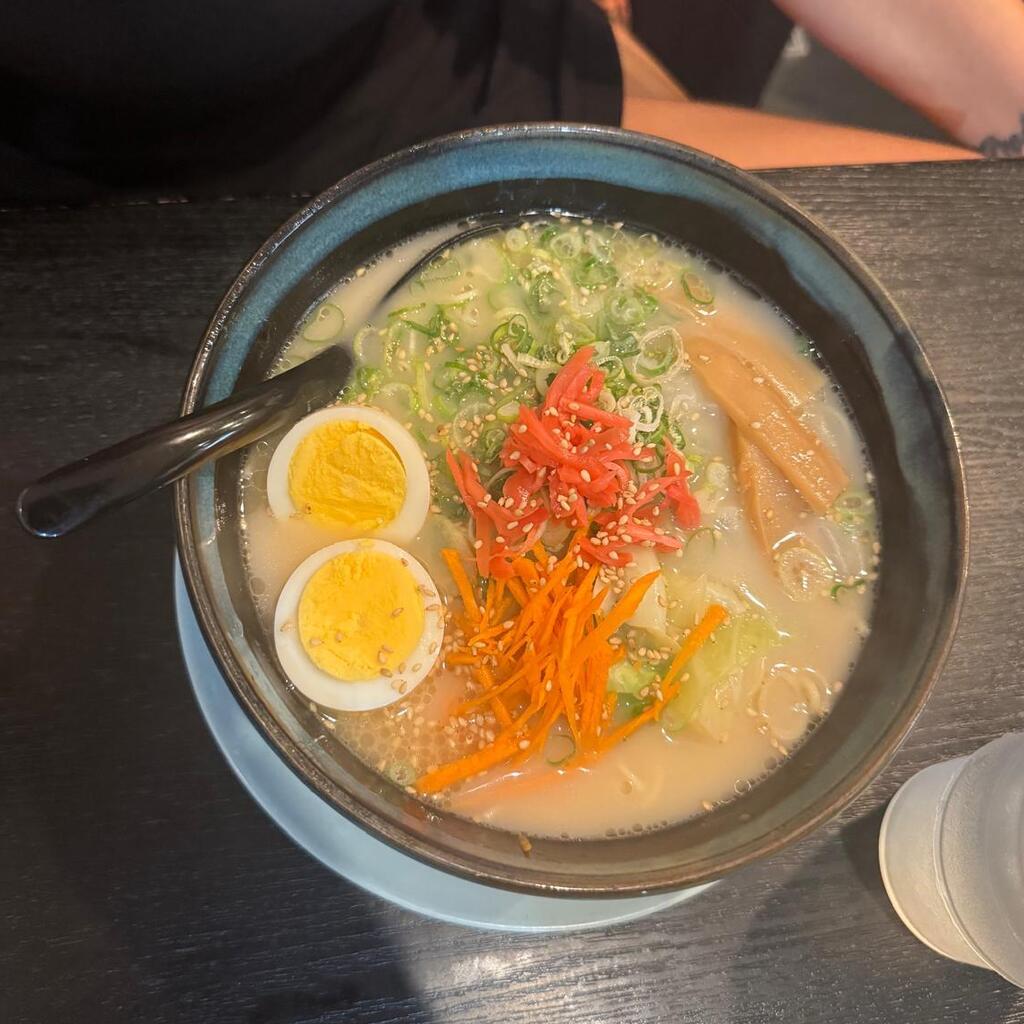 'Ramen with a cold, white egg' (Photo: Shelly Tal) "ראמן עם ביצה לבנה קרה"