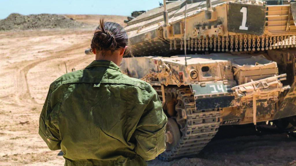 Photo: IDF האישה שבטנק תנצח
