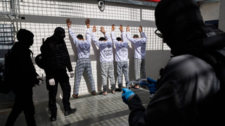 *לשימוש הכתבה בלבד* שחרור האסירים הפלסטינים בכלא קציעות