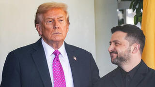 פגישתם של טראמפ וזלנסקי