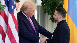 פגישתם של טראמפ וזלנסקי