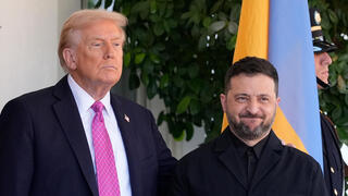 פגישתם של טראמפ וזלנסקי