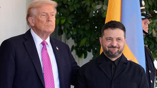פגישתם של טראמפ וזלנסקי
