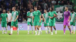 שחקני מכבי חיפה מתוסכלים