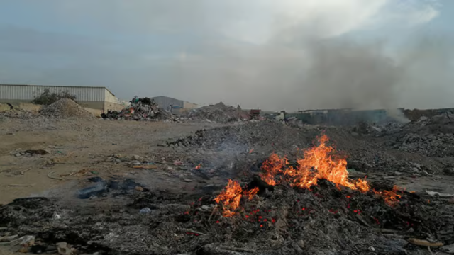 שריפת פסולת