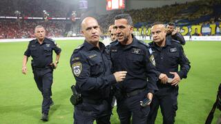 שוטרים בדרבי התל אביבי מפקד מחוז ת"א חיים סרגרוף