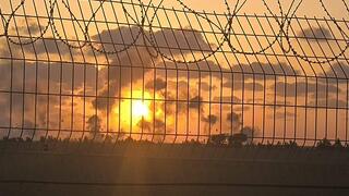 חגורת אש בדרום-מרכז הרצועה 