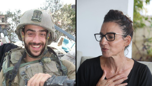 ענבל נחמד ובנה עידו נחמד שנפצע באורח קשה במלחמת חרבות ברזל ברצועת עזה