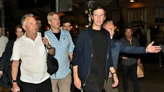 סטיב ויטקוף ג'ארד קושנר פפראצי בתל אביב 