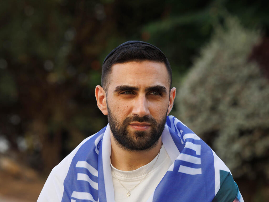 Photo: Ziv Koren שגב כלפון, שורד השבי, משתחרר מהמחלקה בבית החולים