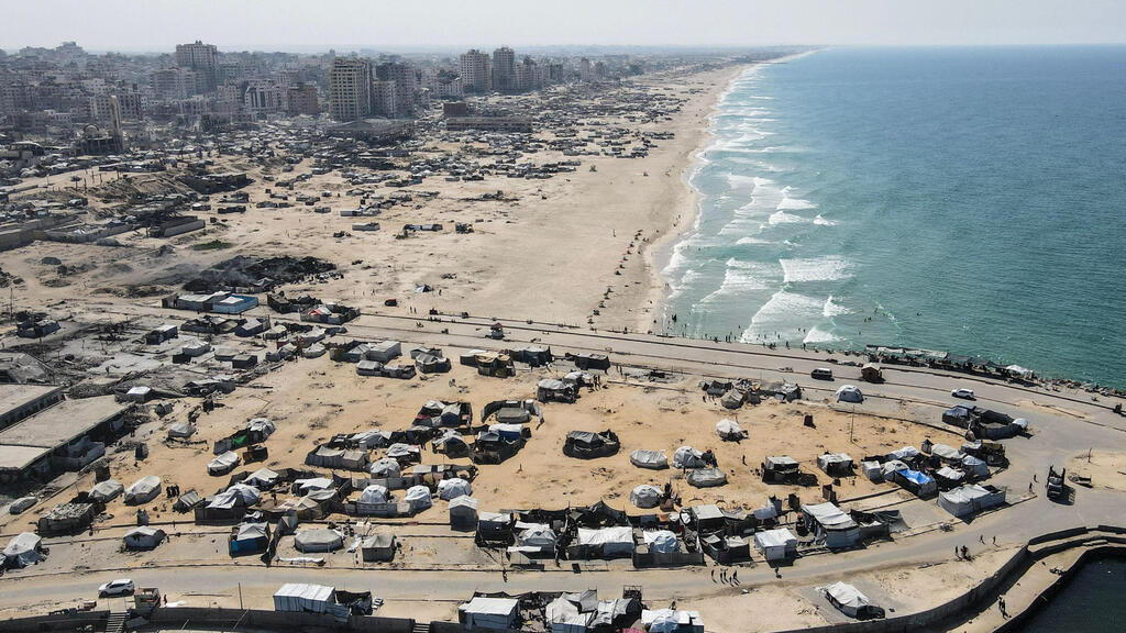 The Gaza Strip (Photo: AFP) נמל העיר עזה