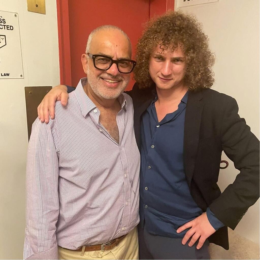 Rubi Namdar and Sam Sussman (Photo: Carolyn Cohen) מימין: סם סוסמן ורובי נמדר