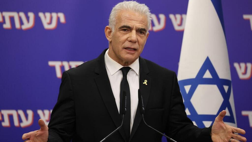 Opposition leader Yair Lapid (Photo: Alex Kolomoisky) יאיר לפיד