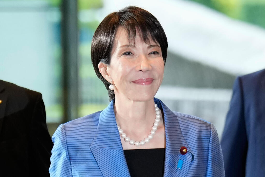 Sanae Takaichi (Photo: AP Photo/Eugene Hoshiko) יפן סאנאה טקאיצ'י ל ראש הממשלה נבחרה ל ראש הממשלה