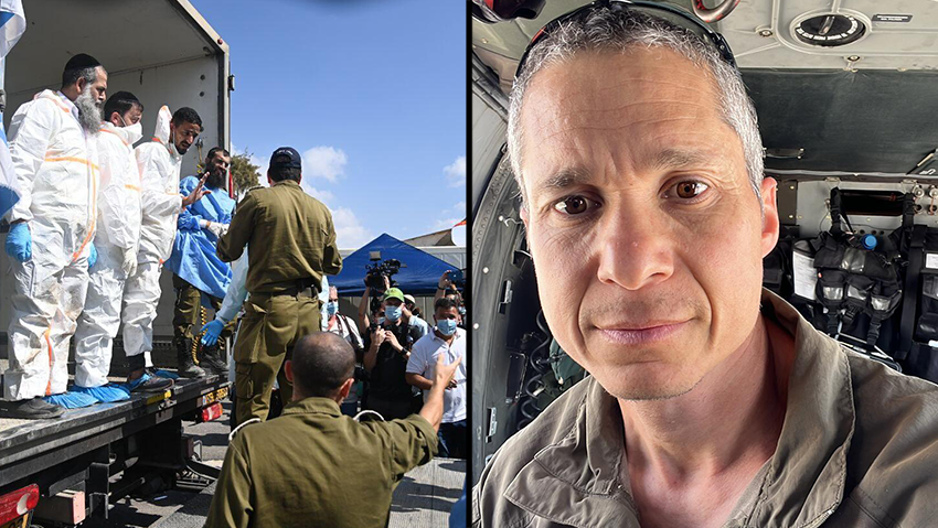 ד"ר איתן נאמן נפל בתחילת המלחמה, גופתו הובאה למחנה שורה