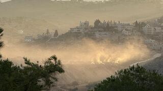 הריחות משריפת הפסולת בשטחים בשליטת הרשות הפלסטינית מגיעים לישראל