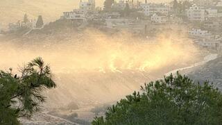 שריפת פסולת ברשות הפלסטינית