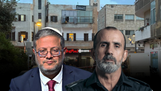 זירת הירי ברחוב יהודה הימית בתל אביב