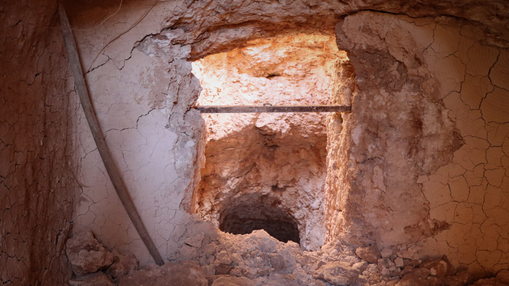 כלא תת-קרקעי ששימש לכליאת אזרחים סורים