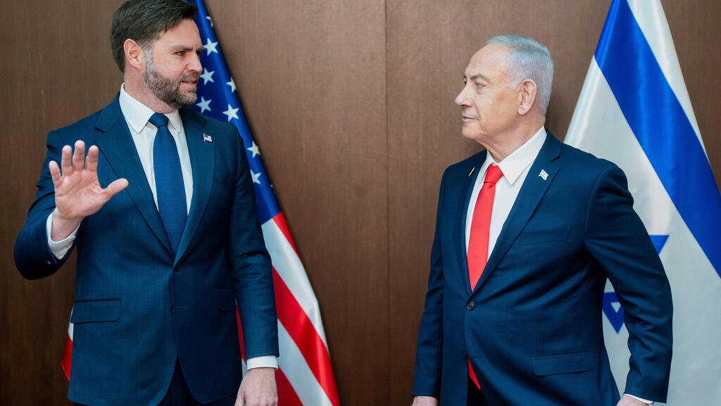התדהמה בישראל אחרי המתקפה של ואנס - והאיום המרומז שלו באמברגו נשק
