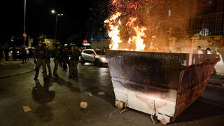 עימות בין חרדים לשוטרים בשכונת מאה שערים