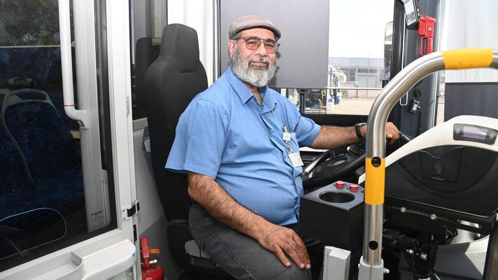 Омер Бен-Яаков (Фото: Герцль Йосеф) עומר בן יעקב, נהג אוטובוס