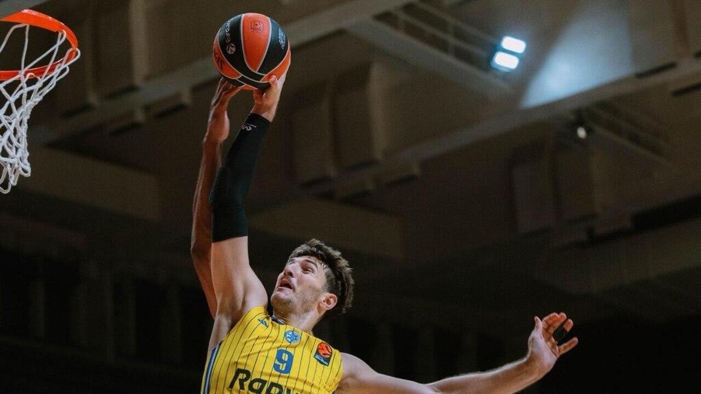 Roman Sorkin (Photo: Djordje Kostic) שחקן מכבי ת"א רומן סורקין