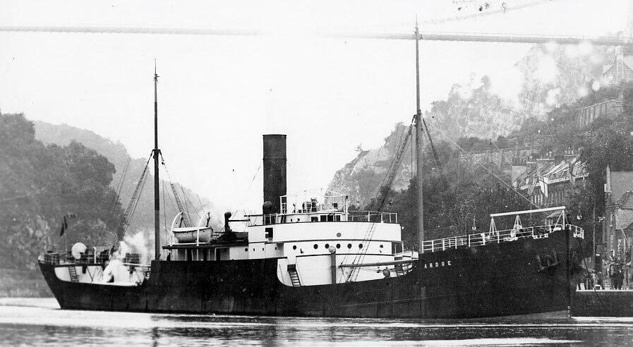 הספינה שיצאה מבריטניה ב-1911