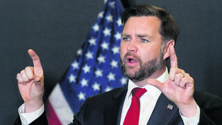 סגן נשיא ארה"ב ג'יי. די. ואנס בישראל