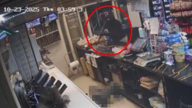 תיעוד: רגעי הרצח במאפייה באום אל פחם