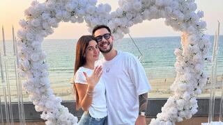 אלי-ה כהן בהצעת נישואים לבת זוגו 