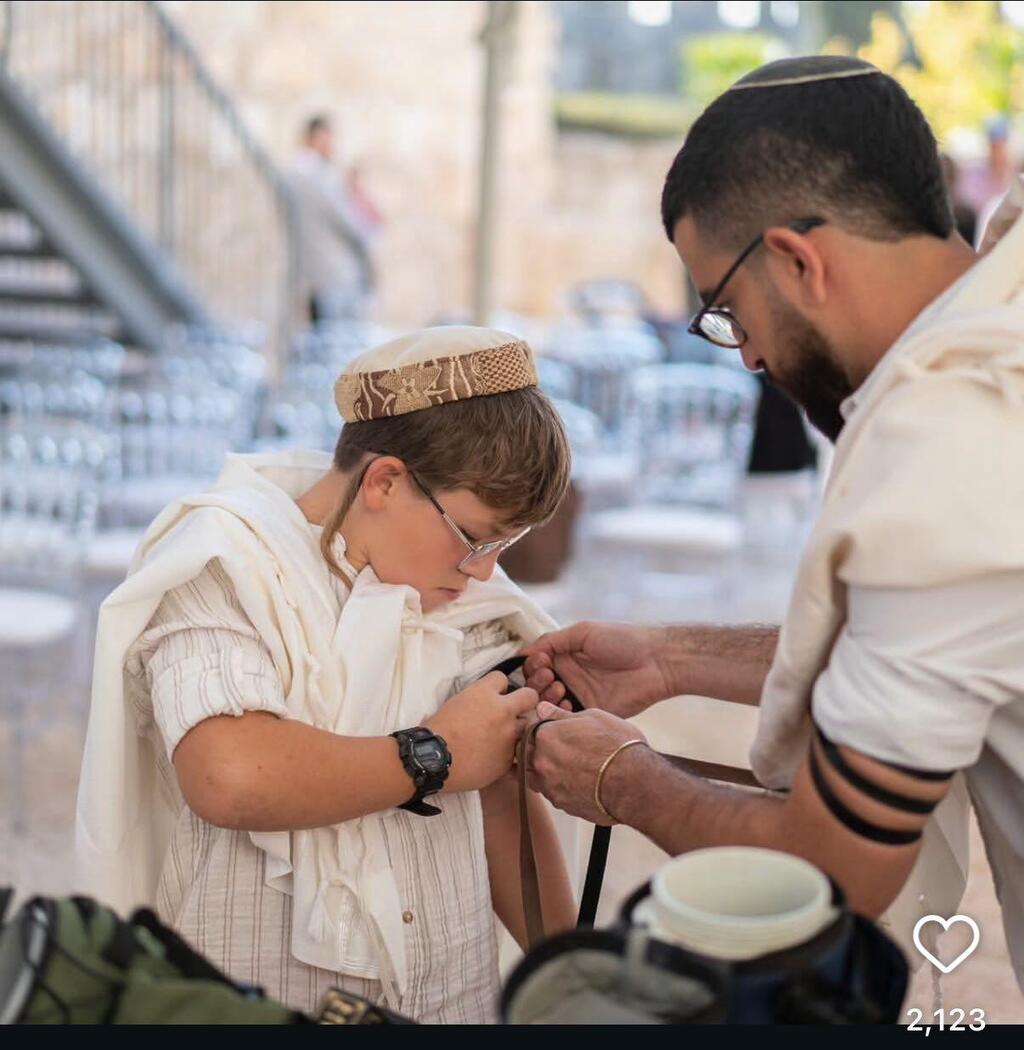 חנן בן ארי הדסה  חוגגים בר מצווה לבן ברוך